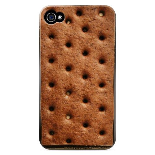 Geeks Designer Line (GDL) Apple iPhone 4/4S Matte Hard Back Cover - Ice Cream Sandwich
