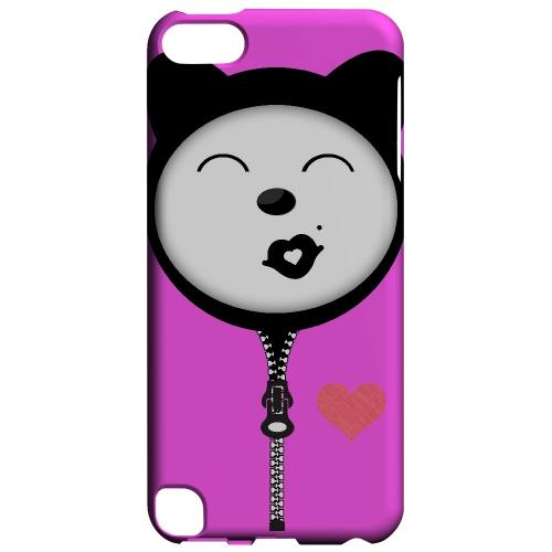 Kissycat - Geeks Designer Line Hoodie Kitty Series Hard Case for Apple iPod Touch 5