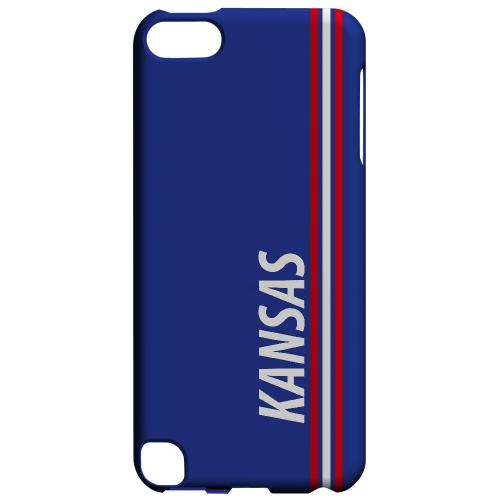 Kansas - Geeks Designer Line March Madness Series Hard Case for Apple iPod Touch 5