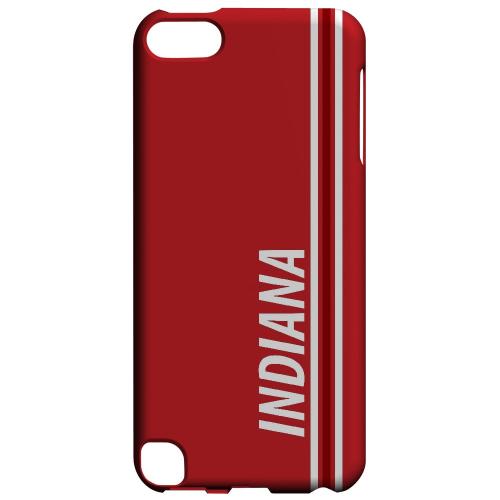 Indiana - Geeks Designer Line March Madness Series Hard Case for Apple iPod Touch 5