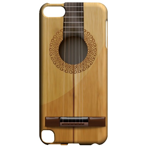 Acoustic Guitar - Geeks Designer Line Music Series Hard Case for Apple iPod Touch 5