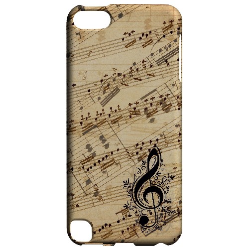 Allegro Grunge - Geeks Designer Line Music Series Hard Case for Apple iPod Touch 5