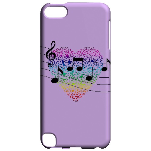 Earful of Color - Geeks Designer Line Music Series Hard Case for Apple iPod Touch 5