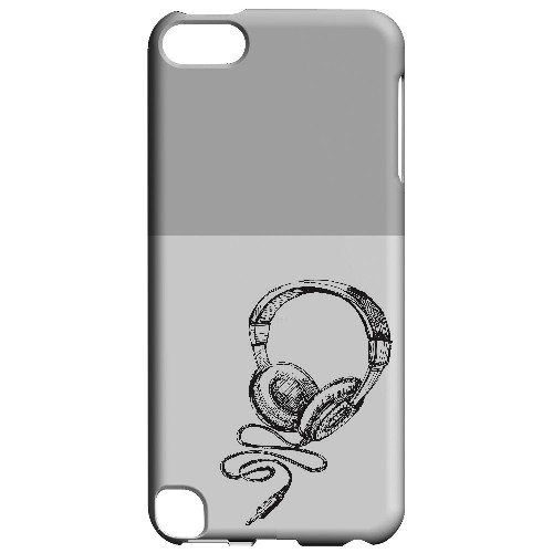 Head Bobbing Gray - Geeks Designer Line Music Series Hard Case for Apple iPod Touch 5 Head Bobbing Gray - Geeks Designer Line Music Series Hard Case for Apple iPod Touch 5
