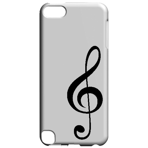 Simple Treble Clef - Geeks Designer Line Music Series Hard Case for Apple iPod Touch 5