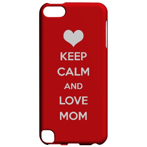 Love Mom - Geeks Designer Line Mom Series Hard Case for Apple iPod Touch 5