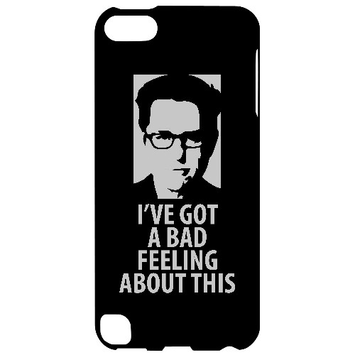 Bad Feeling - Geeks Designer Line Humor Series Hard Case for Apple iPod Touch 5