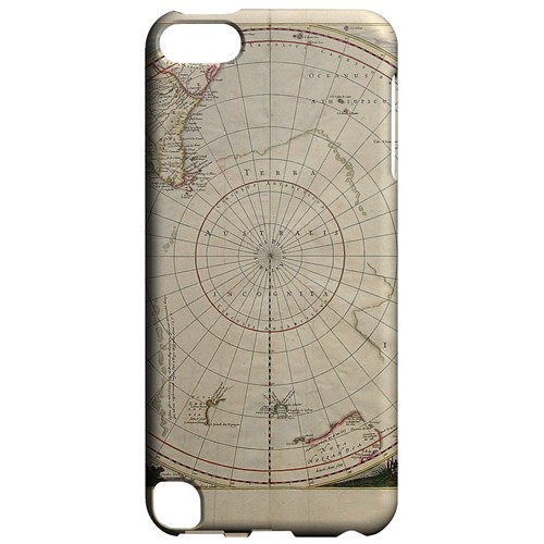 Terra Australis Incognita - Geeks Designer Line Map Series Hard Case for Apple iPod Touch 5 Terra Australis Incognita - Geeks Designer Line Map Series Hard Case for Apple iPod Touch 5