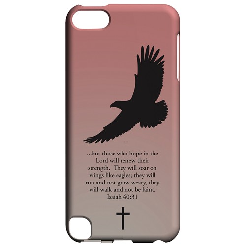 Isaiah 40:31 - Wisp Pink - Geeks Designer Line Bible Series Hard Case for Apple iPod Touch 5 Isaiah 40:31 - Wisp Pink - Geeks Designer Line Bible Series Hard Case for Apple iPod Touch 5