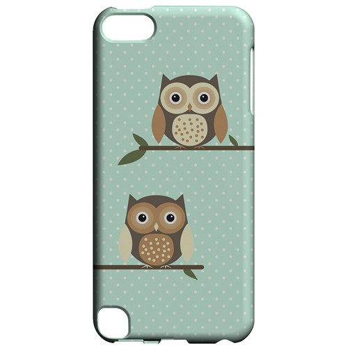 Retro Owls on Polka Dots - Geeks Designer Line Owl Series Hard Case for Apple iPod Touch 5 Retro Owls on Polka Dots - Geeks Designer Line Owl Series Hard Case for Apple iPod Touch 5