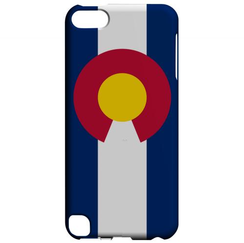 Colorado - Geeks Designer Line Flag Series Hard Back Case for Apple iPod Touch 5