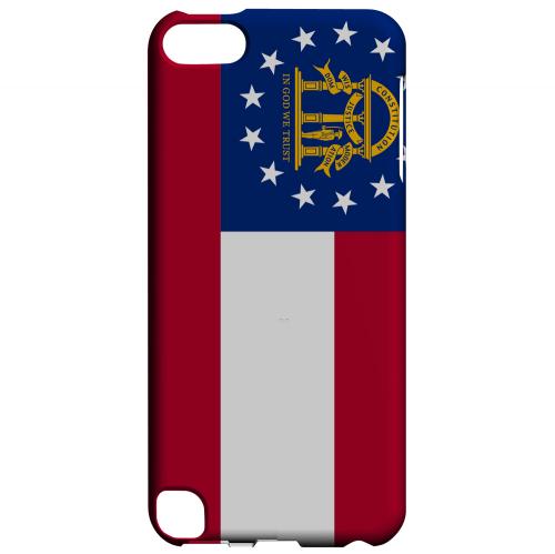 Georgia - Geeks Designer Line Flag Series Hard Back Case for Apple iPod Touch 5 Georgia - Geeks Designer Line Flag Series Hard Back Case for Apple iPod Touch 5