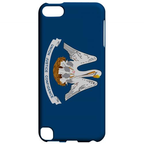 Louisiana - Geeks Designer Line Flag Series Hard Back Case for Apple iPod Touch 5