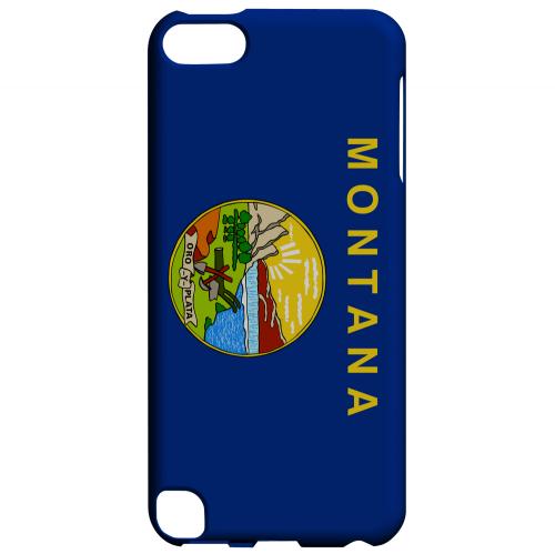 Montana - Geeks Designer Line Flag Series Hard Back Case for Apple iPod Touch 5