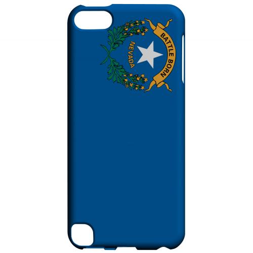 Nevada - Geeks Designer Line Flag Series Hard Back Case for Apple iPod Touch 5