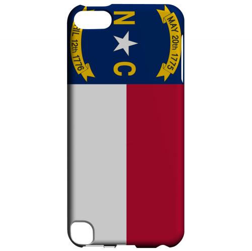 North Carolina - Geeks Designer Line Flag Series Hard Back Case for Apple iPod Touch 5
