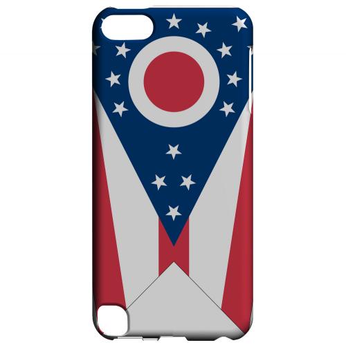 Ohio - Geeks Designer Line Flag Series Hard Back Case for Apple iPod Touch 5