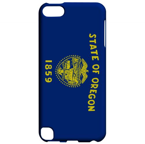 Oregon - Geeks Designer Line Flag Series Hard Back Case for Apple iPod Touch 5