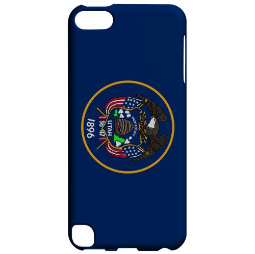 Utah - Geeks Designer Line Flag Series Hard Back Case for Apple iPod Touch 5