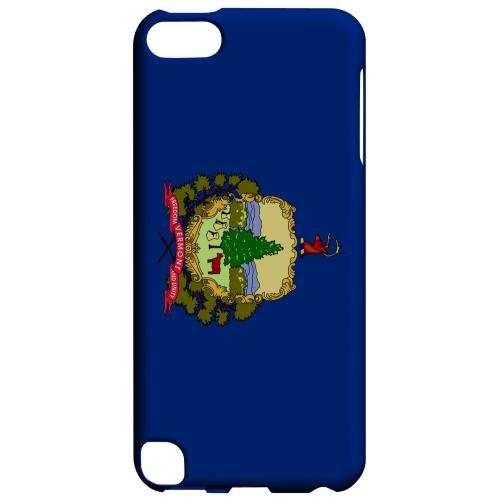 Vermont - Geeks Designer Line Flag Series Hard Back Case for Apple iPod Touch 5