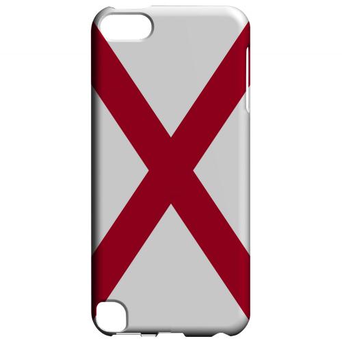 Alabama - Geeks Designer Line Flag Series Hard Back Case for Apple iPod Touch 5