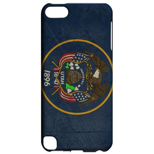 Grunge Utah - Geeks Designer Line Flag Series Hard Case for Apple iPod Touch 5 Grunge Utah - Geeks Designer Line Flag Series Hard Case for Apple iPod Touch 5