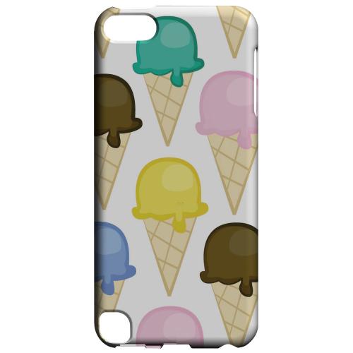 Geeks Designer Line (GDL) Slim Hard Case for Apple iPod Touch 5 - Assorted Ice Cream Cones Geeks Designer Line (GDL) Slim Hard Case for Apple iPod Touch 5 - Assorted Ice Cream Cones