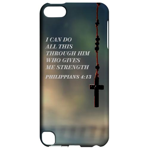 Geeks Designer Line (GDL) Slim Hard Case for Apple iPod Touch 5 - Philippians 4:13 Geeks Designer Line (GDL) Slim Hard Case for Apple iPod Touch 5 - Philippians 4:13