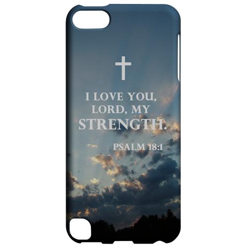 Geeks Designer Line (GDL) Slim Hard Case for Apple iPod Touch 5 - Psalm 18:1 Geeks Designer Line (GDL) Slim Hard Case for Apple iPod Touch 5 - Psalm 18:1