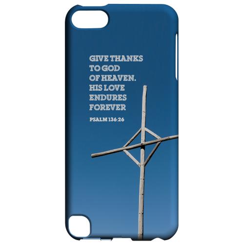 Geeks Designer Line (GDL) Slim Hard Case for Apple iPod Touch 5 - Psalm 136:26 Geeks Designer Line (GDL) Slim Hard Case for Apple iPod Touch 5 - Psalm 136:26