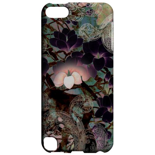 Geeks Designer Line (GDL) Slim Hard Case for Apple iPod Touch 5 - Lacy Flowers