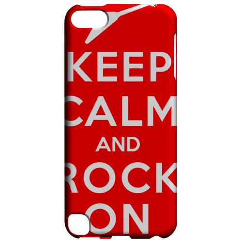 Geeks Designer Line (GDL) Slim Hard Case for Apple iPod Touch 5 - Red Rock On Geeks Designer Line (GDL) Slim Hard Case for Apple iPod Touch 5 - Red Rock On