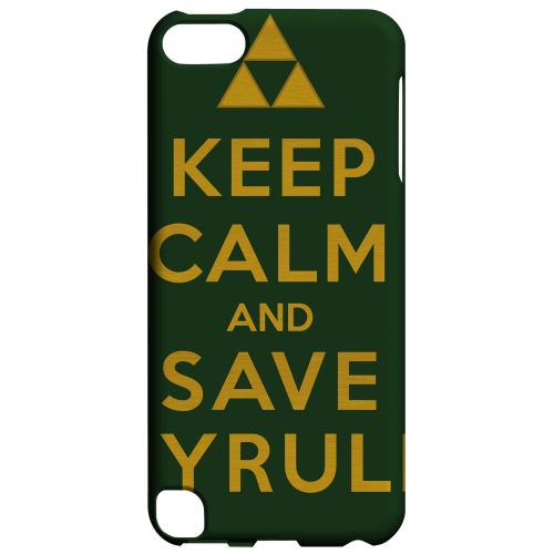 Geeks Designer Line (GDL) Slim Hard Case for Apple iPod Touch 5 - Green Save Hyrule Geeks Designer Line (GDL) Slim Hard Case for Apple iPod Touch 5 - Green Save Hyrule