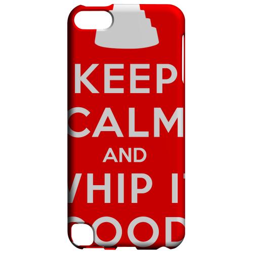 Geeks Designer Line (GDL) Slim Hard Case for Apple iPod Touch 5 - Red Whip It Good Geeks Designer Line (GDL) Slim Hard Case for Apple iPod Touch 5 - Red Whip It Good