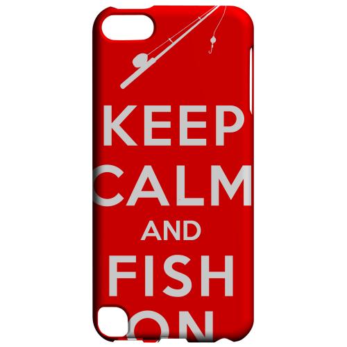Geeks Designer Line (GDL) Slim Hard Case for Apple iPod Touch 5 - Red Fish On Geeks Designer Line (GDL) Slim Hard Case for Apple iPod Touch 5 - Red Fish On
