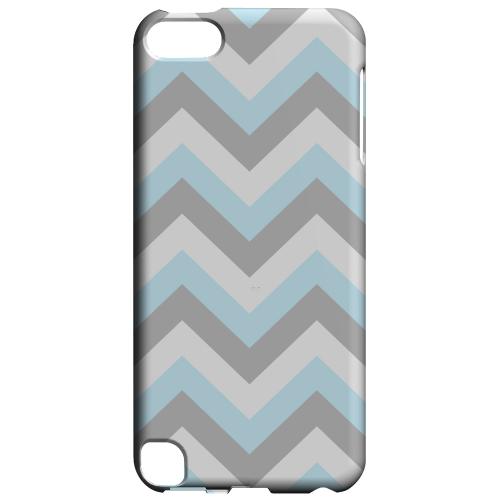 Geeks Designer Line (GDL) Slim Hard Case for Apple iPod Touch 5 - Blue on Gray on White Geeks Designer Line (GDL) Slim Hard Case for Apple iPod Touch 5 - Blue on Gray on White
