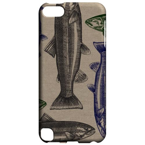Geeks Designer Line (GDL) Slim Hard Case for Apple iPod Touch 5 - Trout Print Geeks Designer Line (GDL) Slim Hard Case for Apple iPod Touch 5 - Trout Print