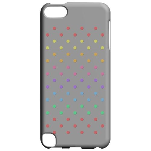 Geeks Designer Line (GDL) Slim Hard Case for Apple iPod Touch 5 - Rainbow Dots on Gray Geeks Designer Line (GDL) Slim Hard Case for Apple iPod Touch 5 - Rainbow Dots on Gray