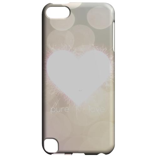 Geeks Designer Line (GDL) Slim Hard Case for Apple iPod Touch 5 - Pure Love
