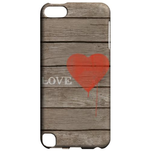 Geeks Designer Line (GDL) Slim Hard Case for Apple iPod Touch 5 - Rustic Love Geeks Designer Line (GDL) Slim Hard Case for Apple iPod Touch 5 - Rustic Love