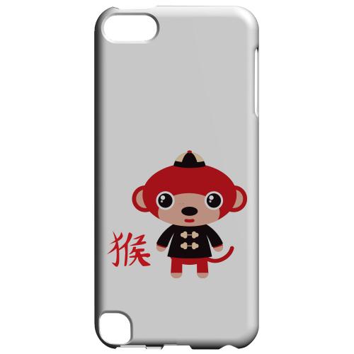 Geeks Designer Line (GDL) Slim Hard Case for Apple iPod Touch 5 - Monkey on White