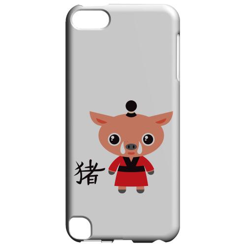 Geeks Designer Line (GDL) Slim Hard Case for Apple iPod Touch 5 - Pig on White Geeks Designer Line (GDL) Slim Hard Case for Apple iPod Touch 5 - Pig on White