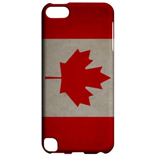 Geeks Designer Line (GDL) Slim Hard Case for Apple iPod Touch 5 - Grunge Canada Geeks Designer Line (GDL) Slim Hard Case for Apple iPod Touch 5 - Grunge Canada