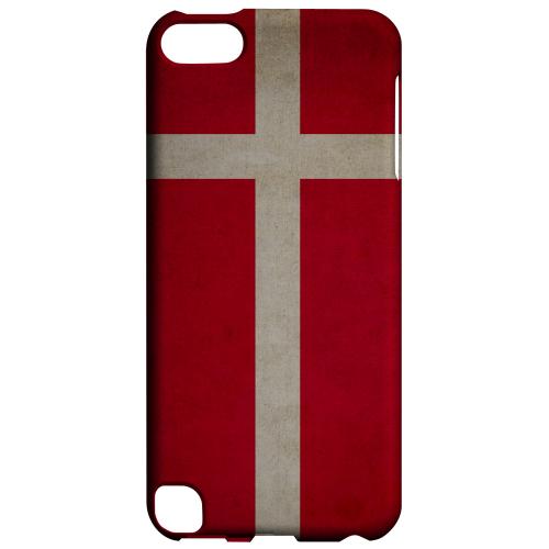 Geeks Designer Line (GDL) Slim Hard Case for Apple iPod Touch 5 - Grunge Denmark
