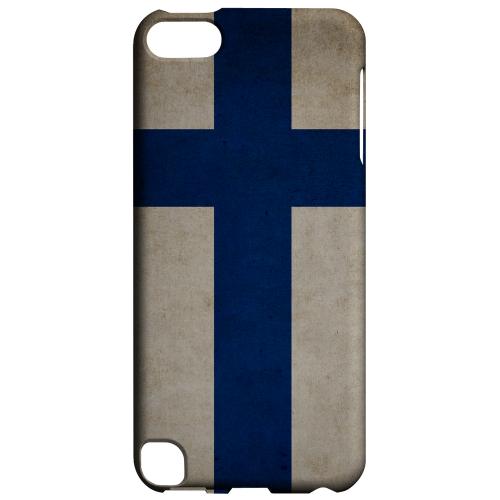 Geeks Designer Line (GDL) Slim Hard Case for Apple iPod Touch 5 - Grunge Finland