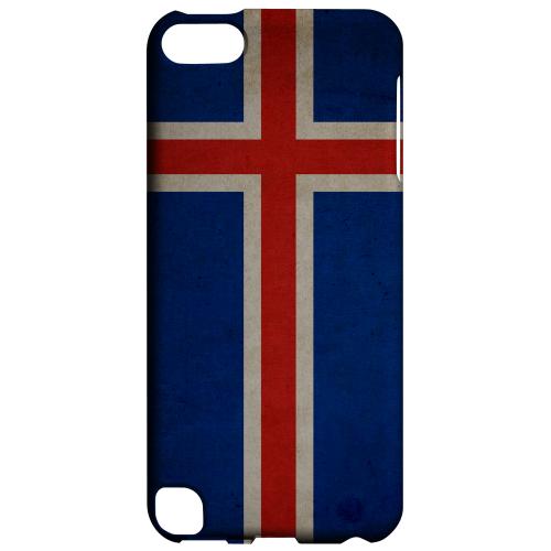 Geeks Designer Line (GDL) Slim Hard Case for Apple iPod Touch 5 - Grunge Iceland Geeks Designer Line (GDL) Slim Hard Case for Apple iPod Touch 5 - Grunge Iceland