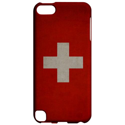 Geeks Designer Line (GDL) Slim Hard Case for Apple iPod Touch 5 - Grunge Switzerland Geeks Designer Line (GDL) Slim Hard Case for Apple iPod Touch 5 - Grunge Switzerland