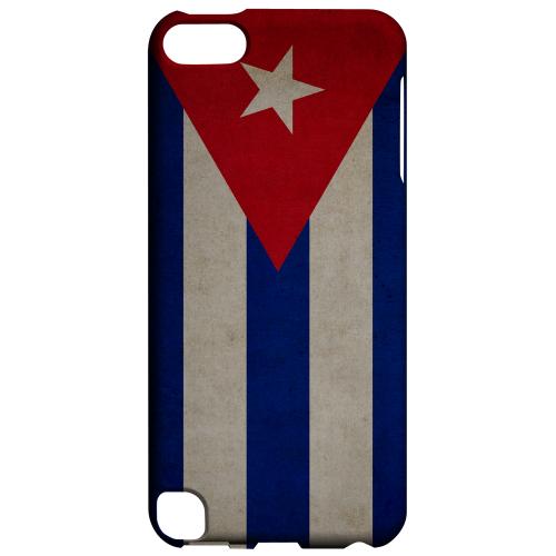 Geeks Designer Line (GDL) Slim Hard Case for Apple iPod Touch 5 - Grunge Cuba