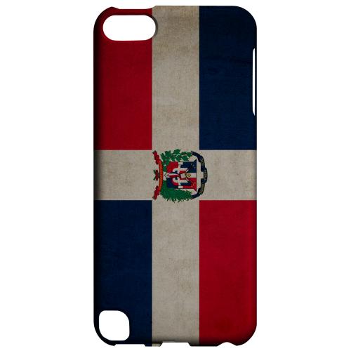 Geeks Designer Line (GDL) Slim Hard Case for Apple iPod Touch 5 - Grunge Dominican Republic Geeks Designer Line (GDL) Slim Hard Case for Apple iPod Touch 5 - Grunge Dominican Republic