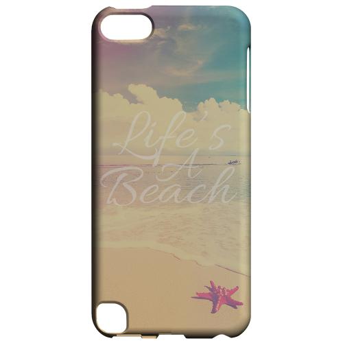 Geeks Designer Line (GDL) Slim Hard Case for Apple iPod Touch 5 - Life's A Beach
